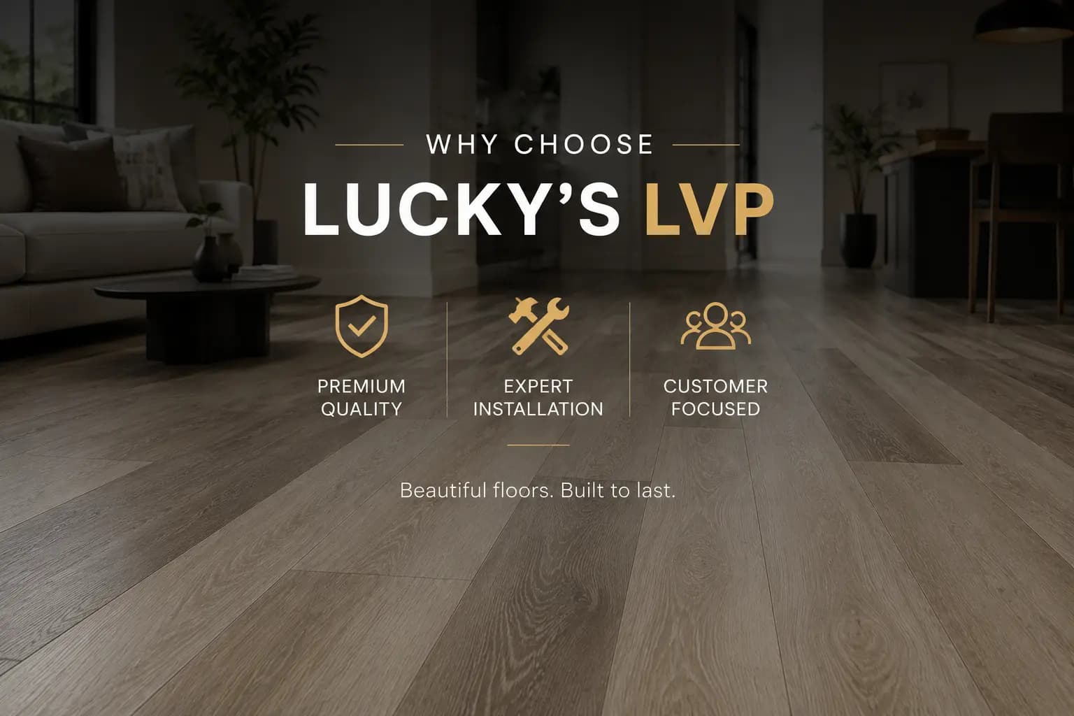 Lucky's LVP Master Installation Team